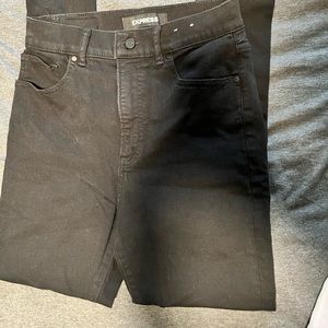 Express black jeans